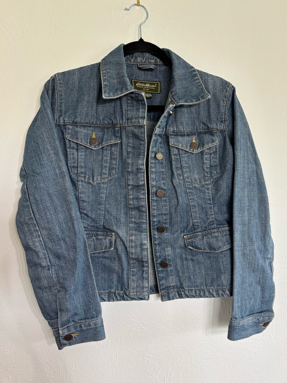 Eddie Bauer Light Blue Denim Jacket